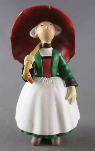 Bécassine figurine pvc - bécassine,