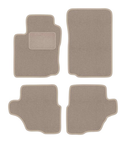 Tapis sol velours beige - tapis,