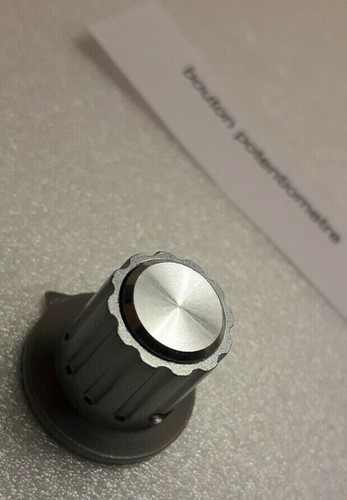 Bouton potentiometre axe - bouton,