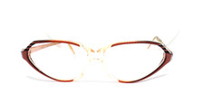 Givenchy Paris Lunettes de Soleil Femme Plastique Vintage Italie Rose Neuf Chat