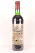 saint-émilion château pavie decesse grand cru classé (b2) rouge 1975 - bordeaux