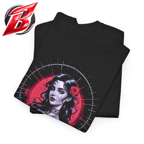 Lilith gothic rose shirt - rose, –