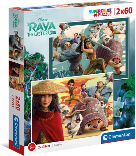 Clementoni puzzle 2x60 - clementoni,,
