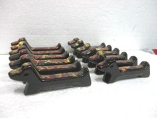 Série de 12 porte couteau