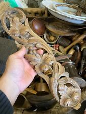 Élément Bois Art Populaire Ancien Outil de Berger Alpes Pyrénées Haute Savoie