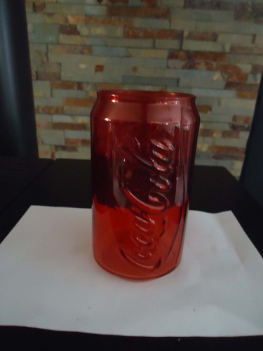 Ancien verre coca forme de - ancien,