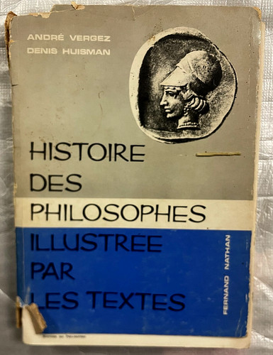 Livre histoire des philosophes - livre,