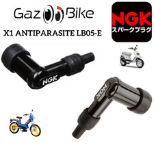 Antiparasite NGK LB05E Bougie olive scooter MBK Booster Peugeot Mobylette 51 103