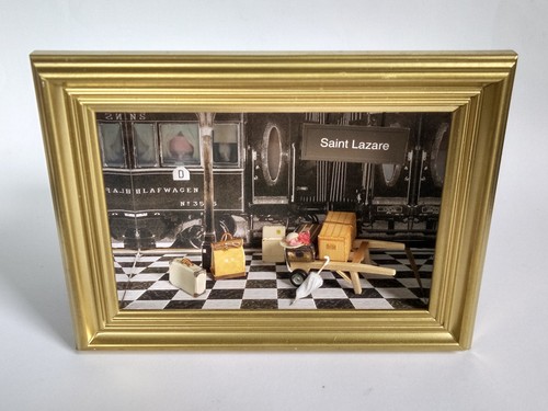 Garret paper diorama - garret's, mini