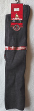 Chaussettes hautes grises avec