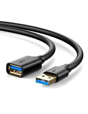 Câble USB 3.0 connectiques dorées - vitesse 5Gbps - UGREEN - 1.5m / 3m - Noir