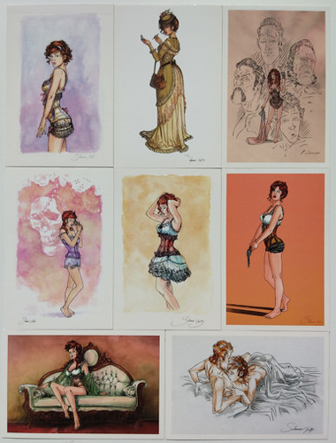 Lot cartes postales l - lot, l'