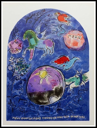 Marc chagall tribu simeon - marc,