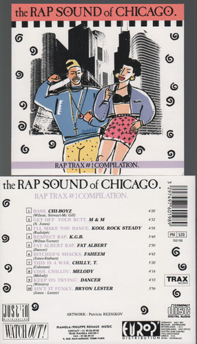 The rap sound chicago - rap, cd