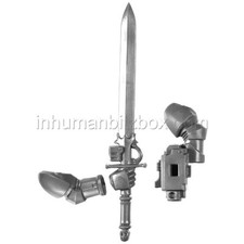 SMGK36 BRAS EPEE NEMESIS H CHEVALIER GRIS WARHAMMER 40000 BITZ W40K GREY KNIGHT