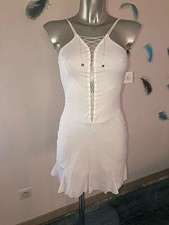 luxe robe de plage blanche VANNINA VESPERINI taille XS (36 fr) valeur 170€ 