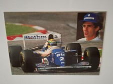 Carte postale AYRTON SENNA F1