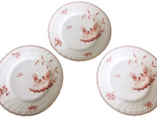 grande Assiettes plate  à coq