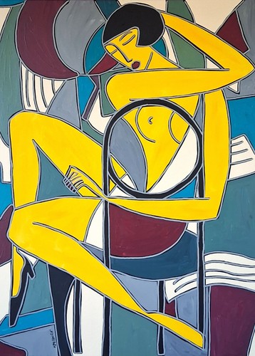 Kleyman tableau côté - nu,