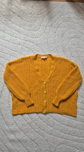 Cardigan sézane jaune - cardigan,