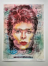C215 (Christian Guémy) - Bowie - Signé, numéroté