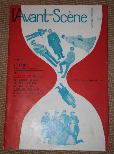 Avant scene theatre - scene, 233