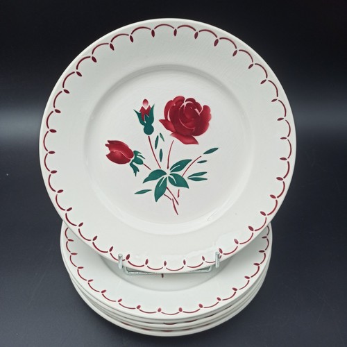 Badonviller 6 assiettes - -,