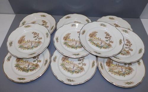 Assiettes à dessert - à,
