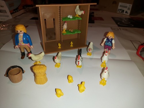 Vends playmobil poulailler - playmobil,