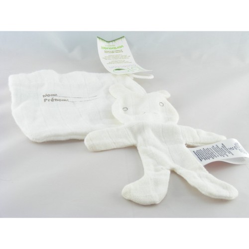 Doudou plat lapin - , bio