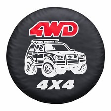 Housse de roue en cuir pour