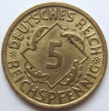 Pièce de Monnaie Weimar