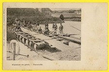 cpa RARE 1902 SOLDATS Belges