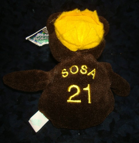 1994 sammy sosa beanie - sammy, plush