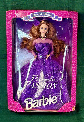 1995 purple passion barbie - passion,
