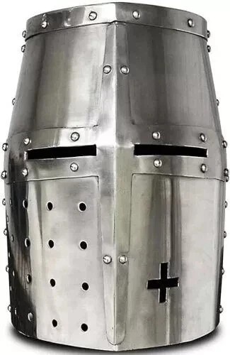 Casque templier médiéval