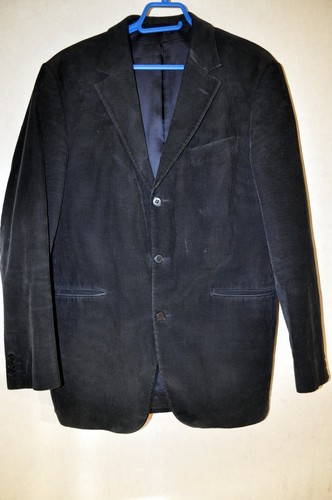 Costume velours noir veste - noir,