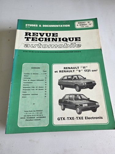 Revue technique automobile - revue,