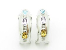 14k or Blanc & Diamants Multi