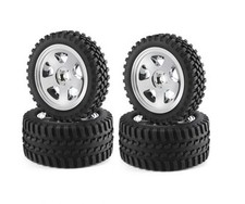 Roues buggy chrome 5 rayons