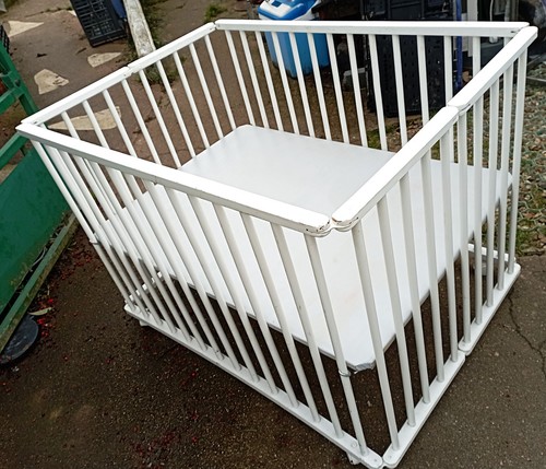 Parc bébé bois pliable - parc, en