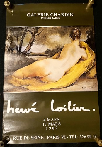 Affiche hervé loilier 1982 - hervÉ,
