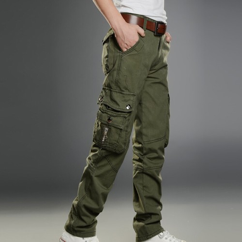 Hommes coton cargo - coton, pantalon