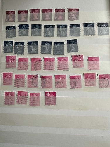 Grande bretagne perforés lot - grande,