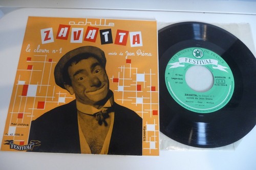 Achille zavatta 45t clown - le,