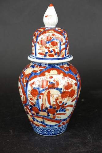 Vase couvercle imari - et,