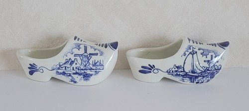 Sabots delft bleu peint la - sabots,
