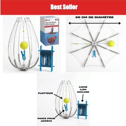 Nasse pêche pliable cm - pliable, 60