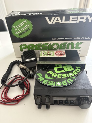 President valery radio - valery, cb