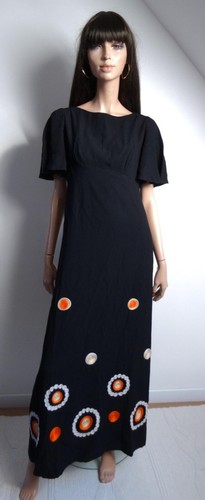 Robe longue vintage s - robe,